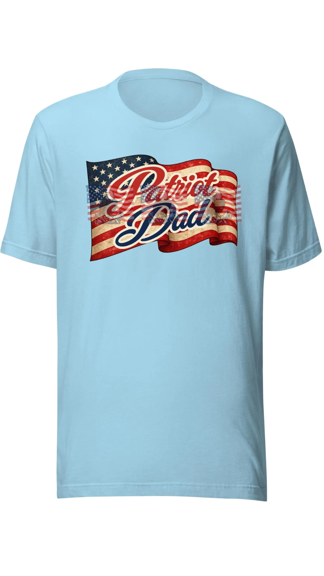 Patriot Dad — Patriotic American Flag Tee | Gift for Dad