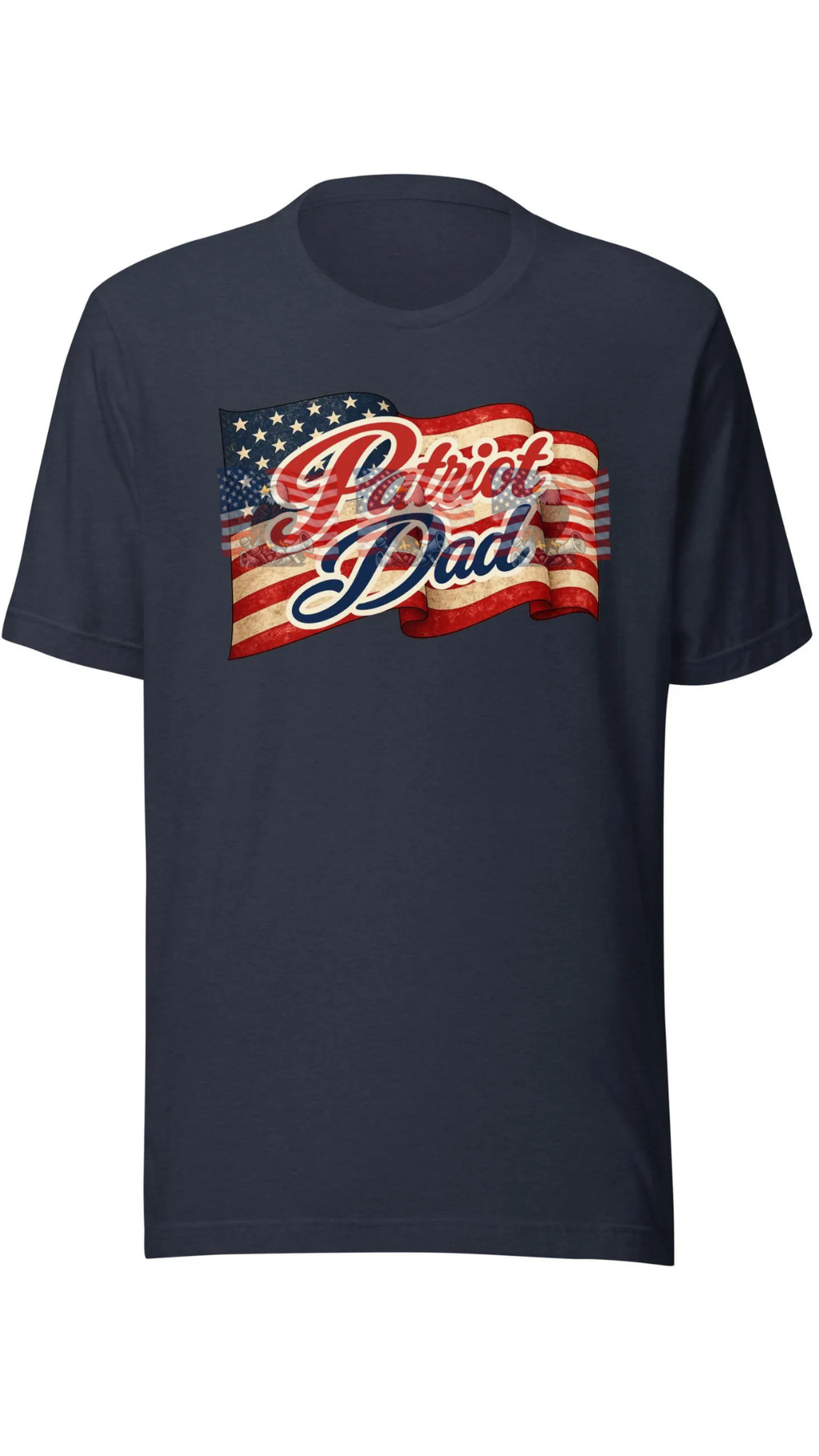 Patriot Dad — Patriotic American Flag Tee | Gift for Dad