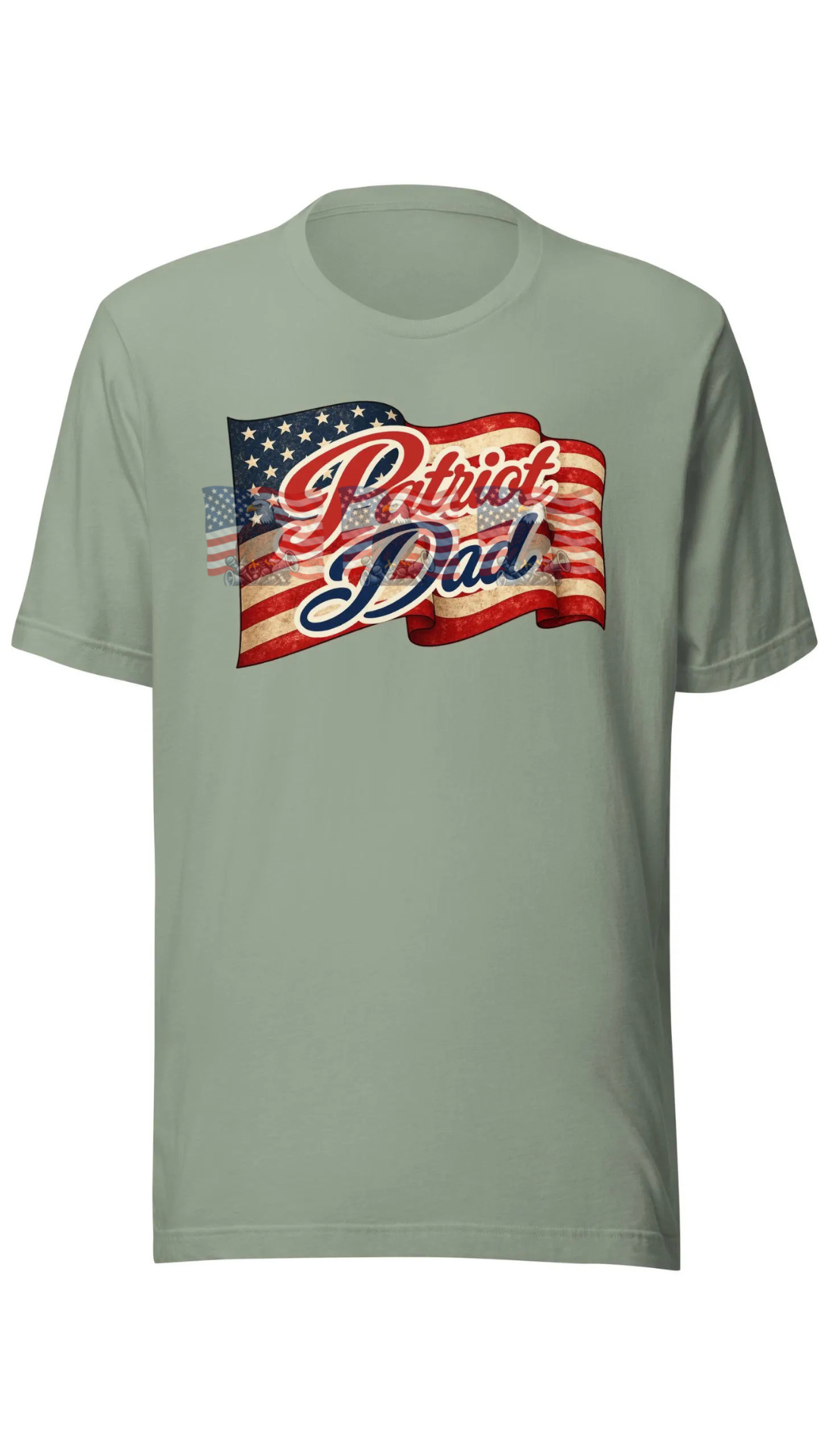 Patriot Dad — Patriotic American Flag Tee | Gift for Dad