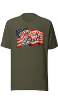Patriot Dad — Patriotic American Flag Tee | Gift for Dad