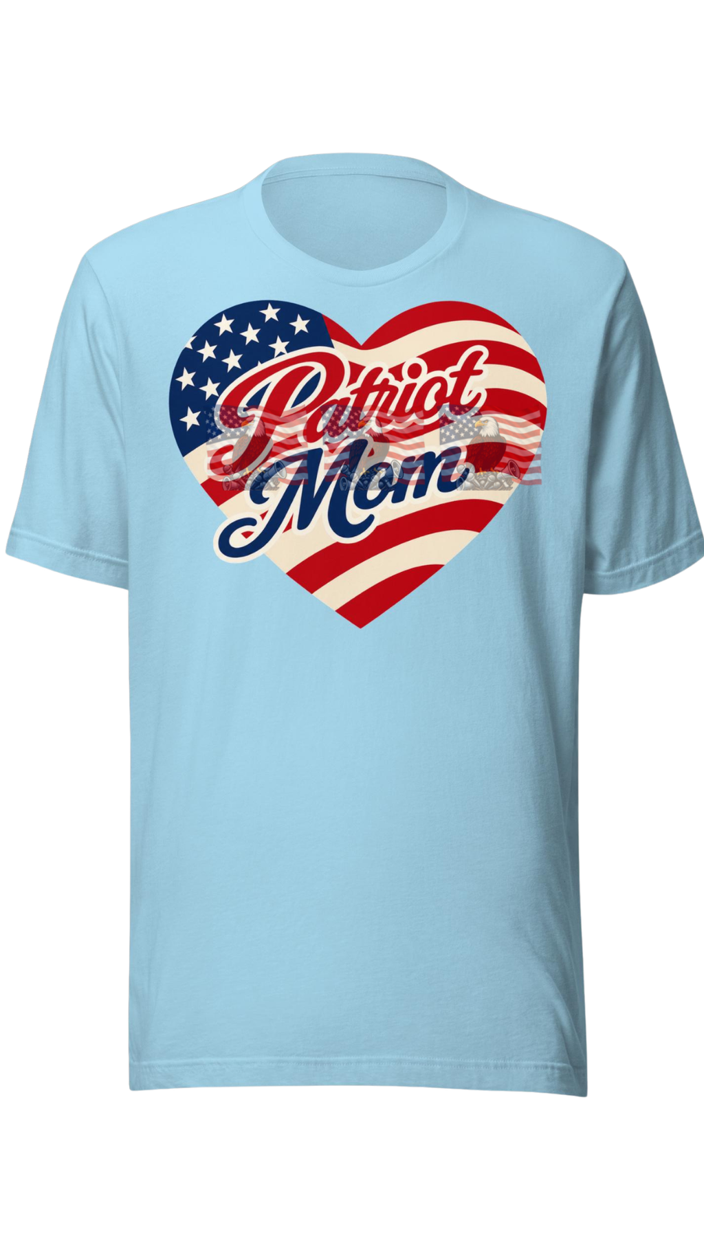 Patriot Mom — Patriotic American Flag Tee | Gift for Mom