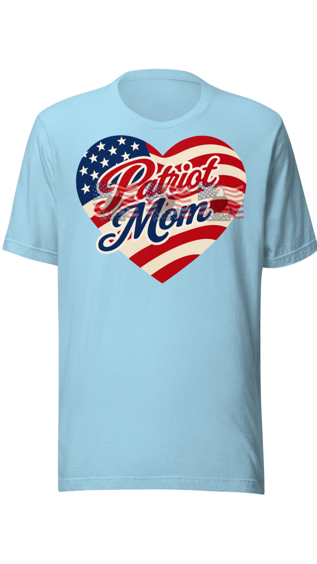 Patriot Mom — Patriotic American Flag Tee | Gift for Mom