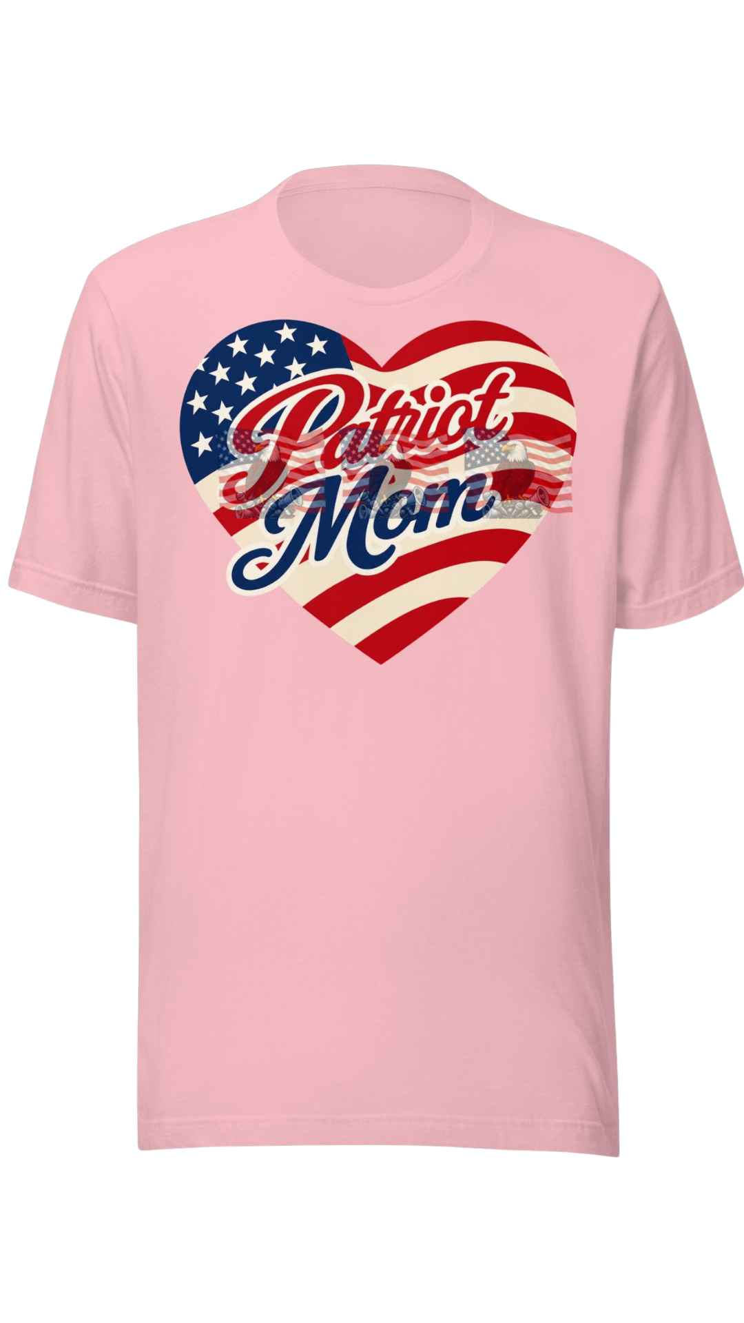 Patriot Mom — Patriotic American Flag Tee | Gift for Mom
