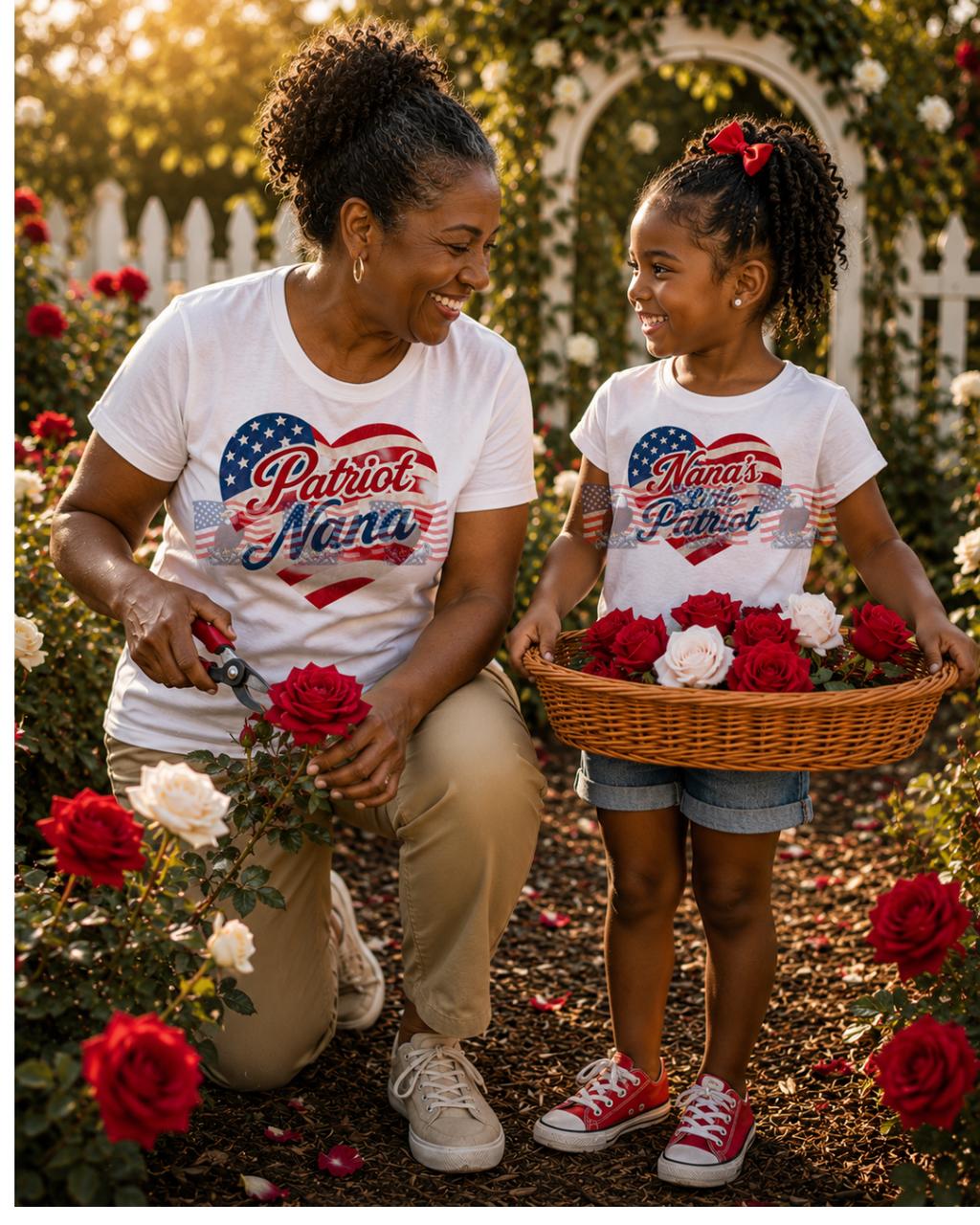 Patriot Nana — Patriotic American Flag Tee | Gift for Nana