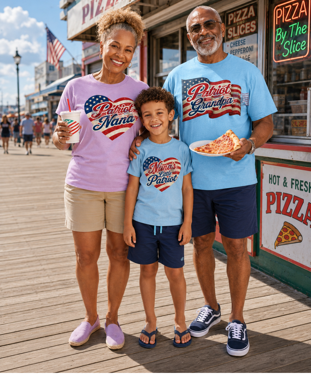 Patriot Nana — Patriotic American Flag Tee | Gift for Nana