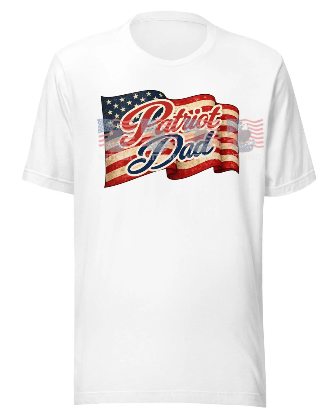 Patriot Dad — Patriotic American Flag Tee | Gift for Dad