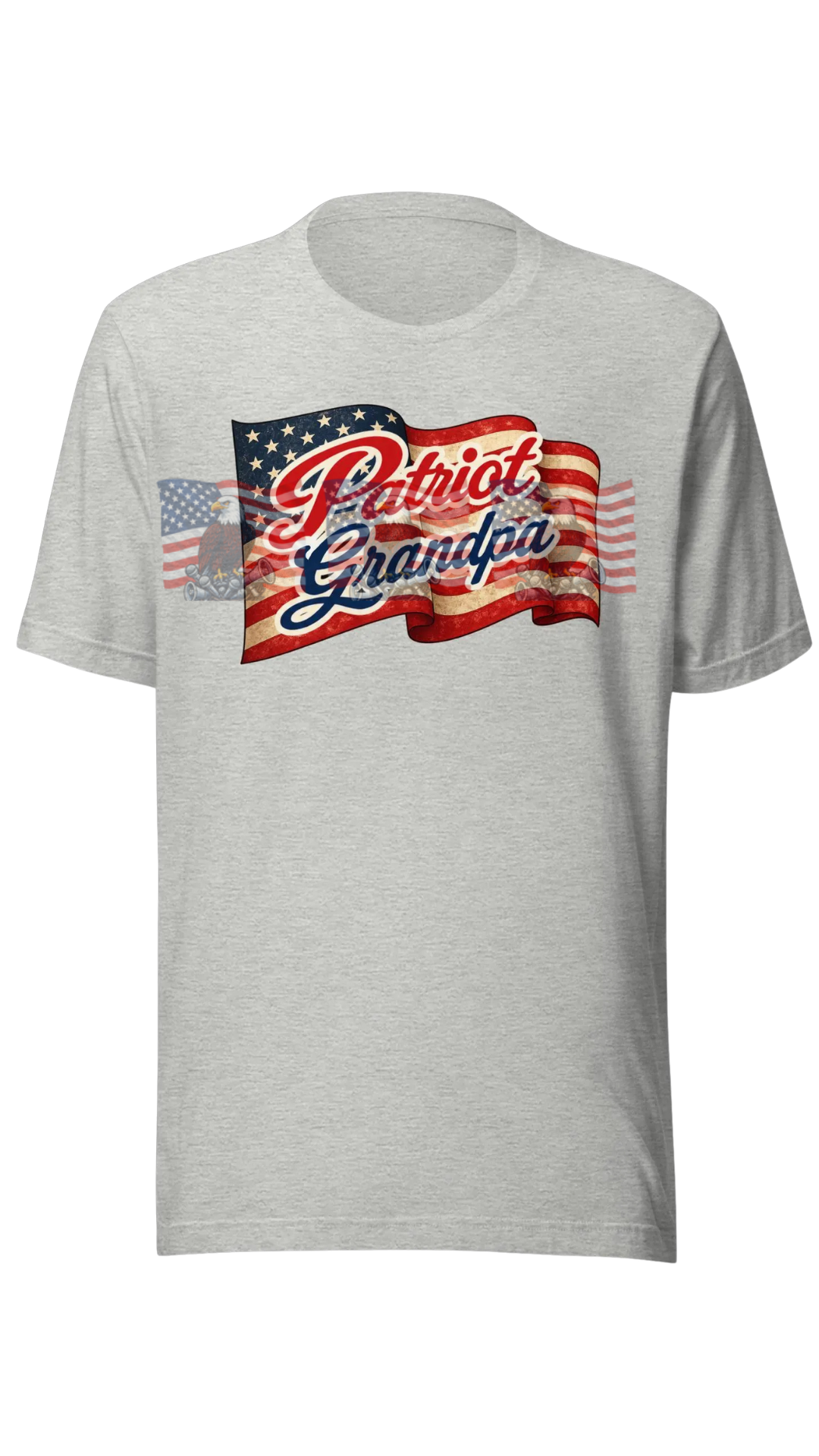 Patriot Grandpa — Patriotic American Flag Tee | Gift for Grandpa