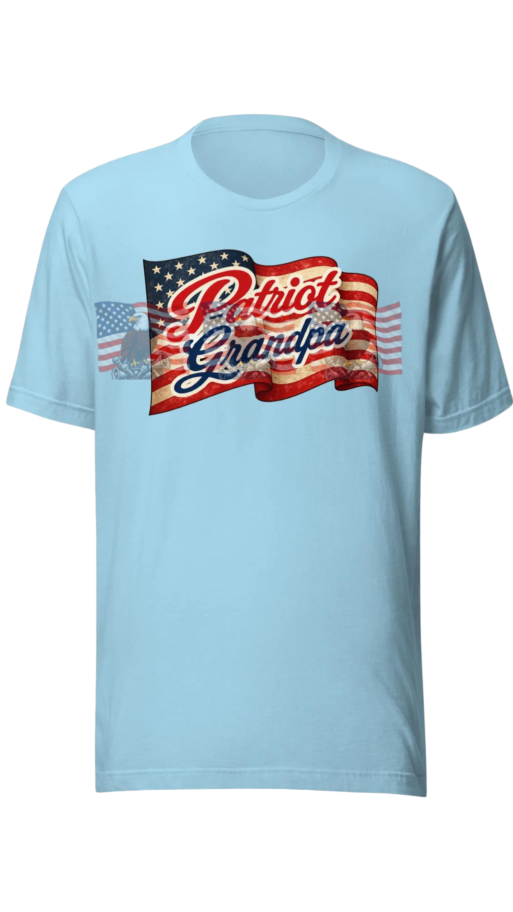 Patriot Grandpa — Patriotic American Flag Tee | Gift for Grandpa