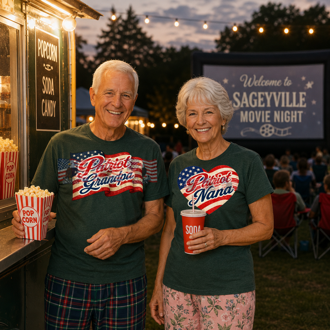 Patriot Nana — Patriotic American Flag Tee | Gift for Nana