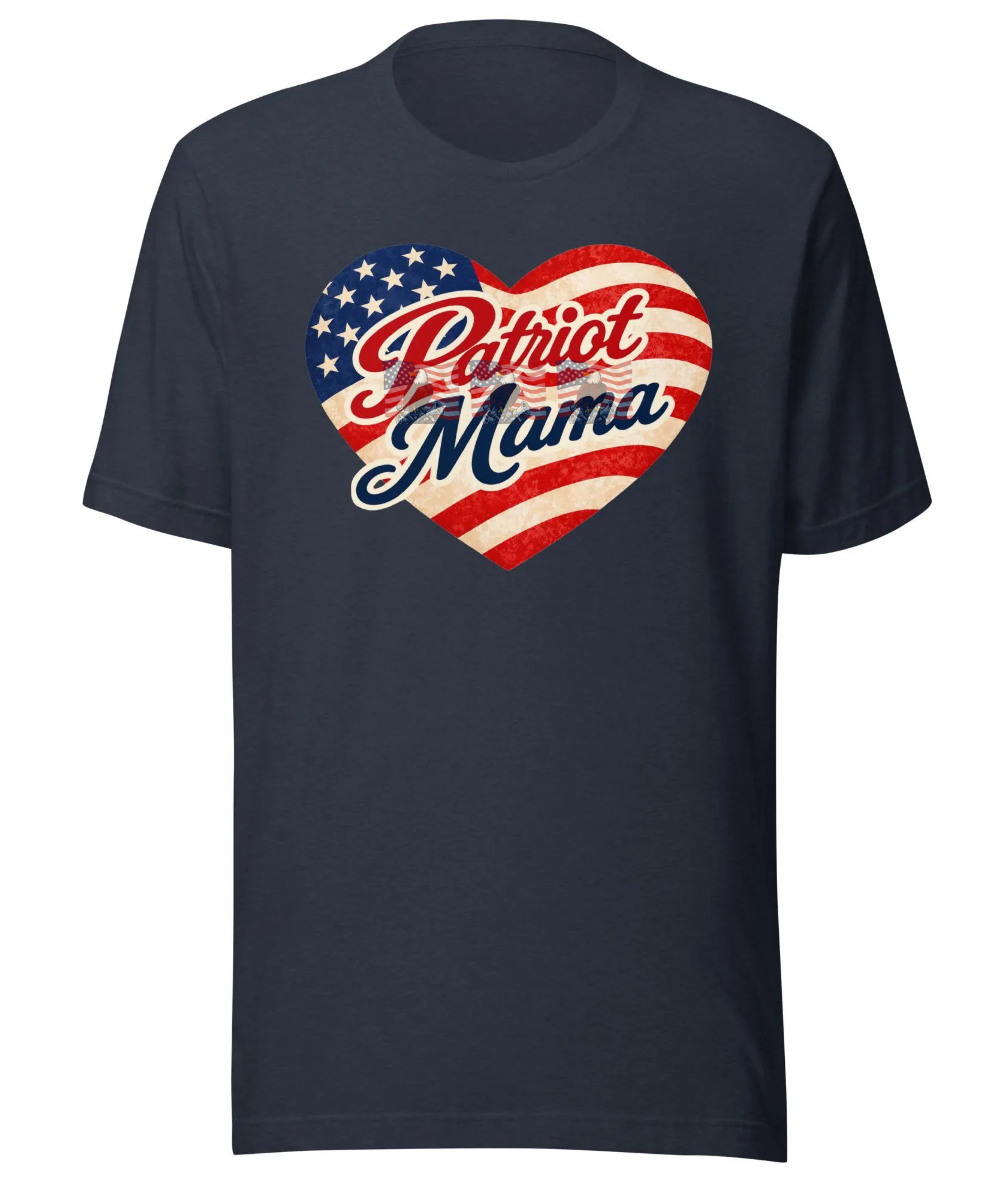 Patriot Mama — Patriotic American Flag Tee | Gift for Mom