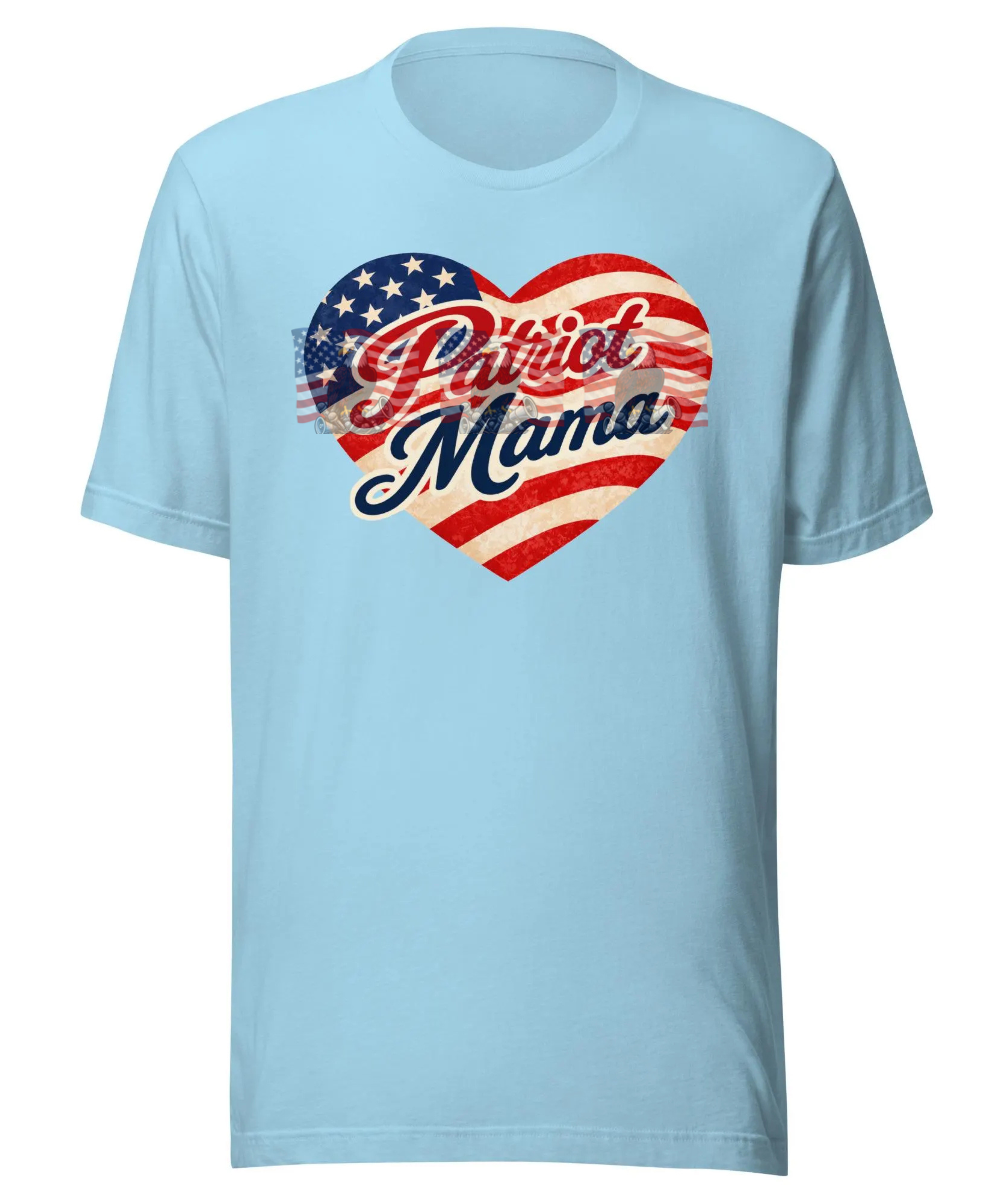 Patriot Mama — Patriotic American Flag Tee | Gift for Mom