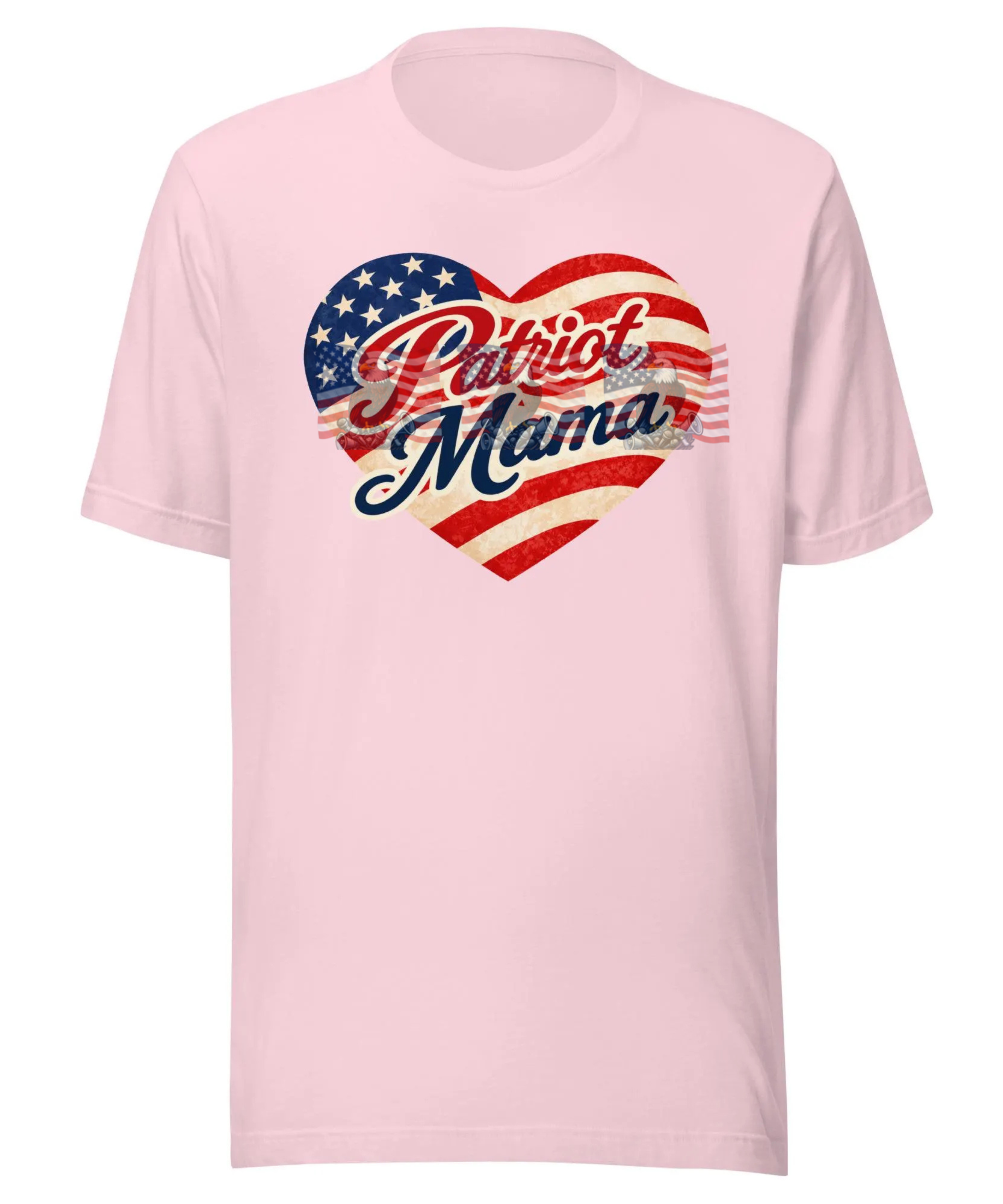 Patriot Mama — Patriotic American Flag Tee | Gift for Mom