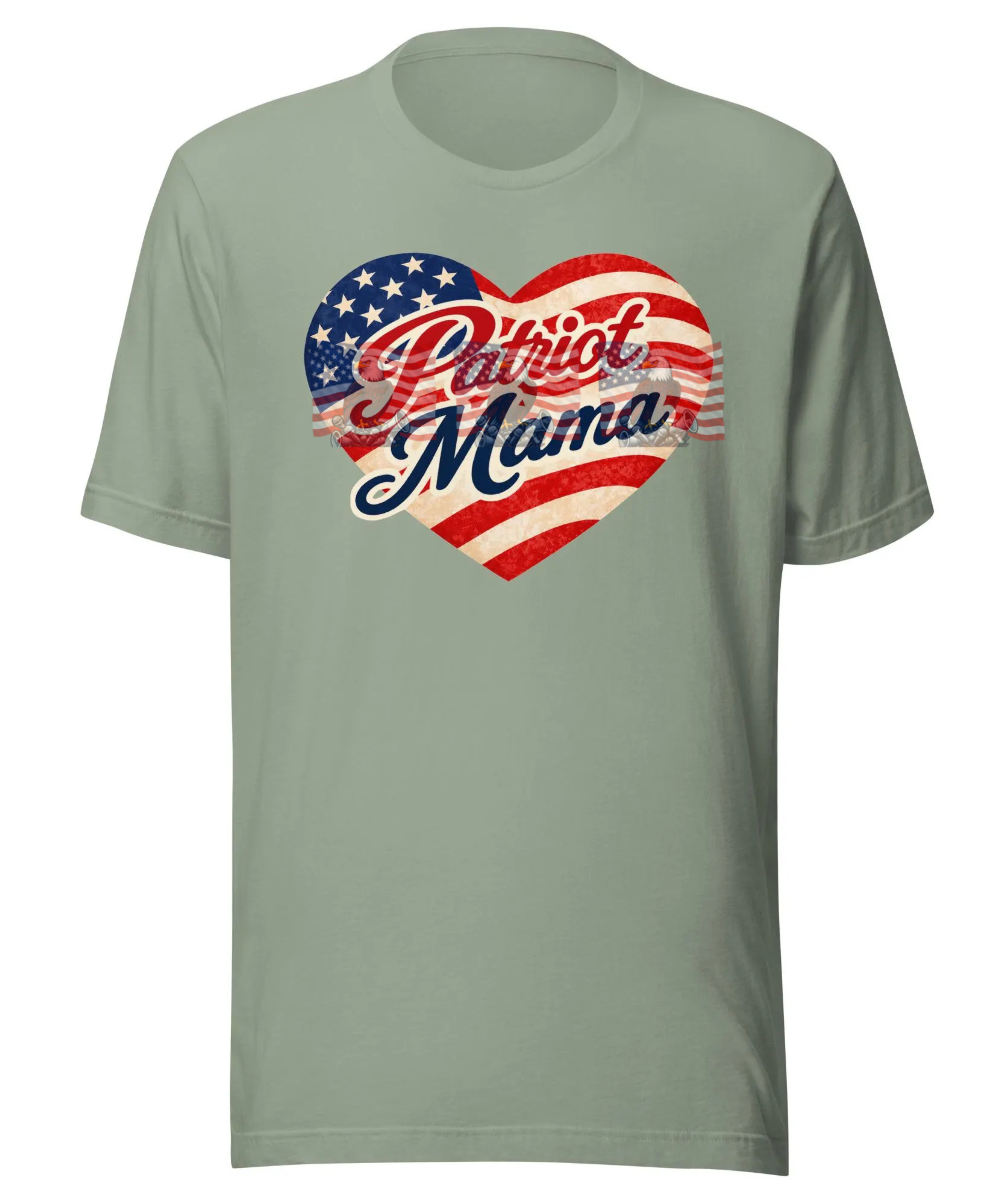 Patriot Mama — Patriotic American Flag Tee | Gift for Mom