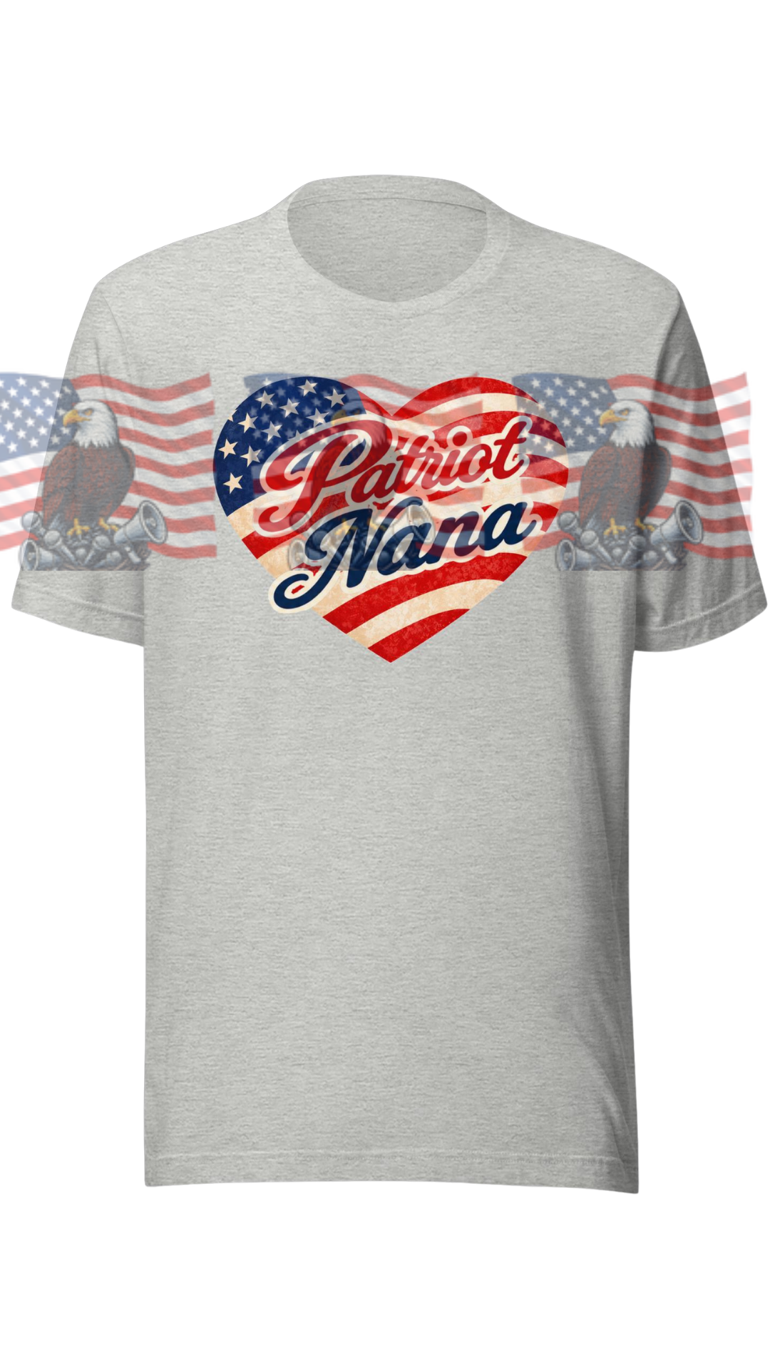 Patriot Nana — Patriotic American Flag Tee | Gift for Nana