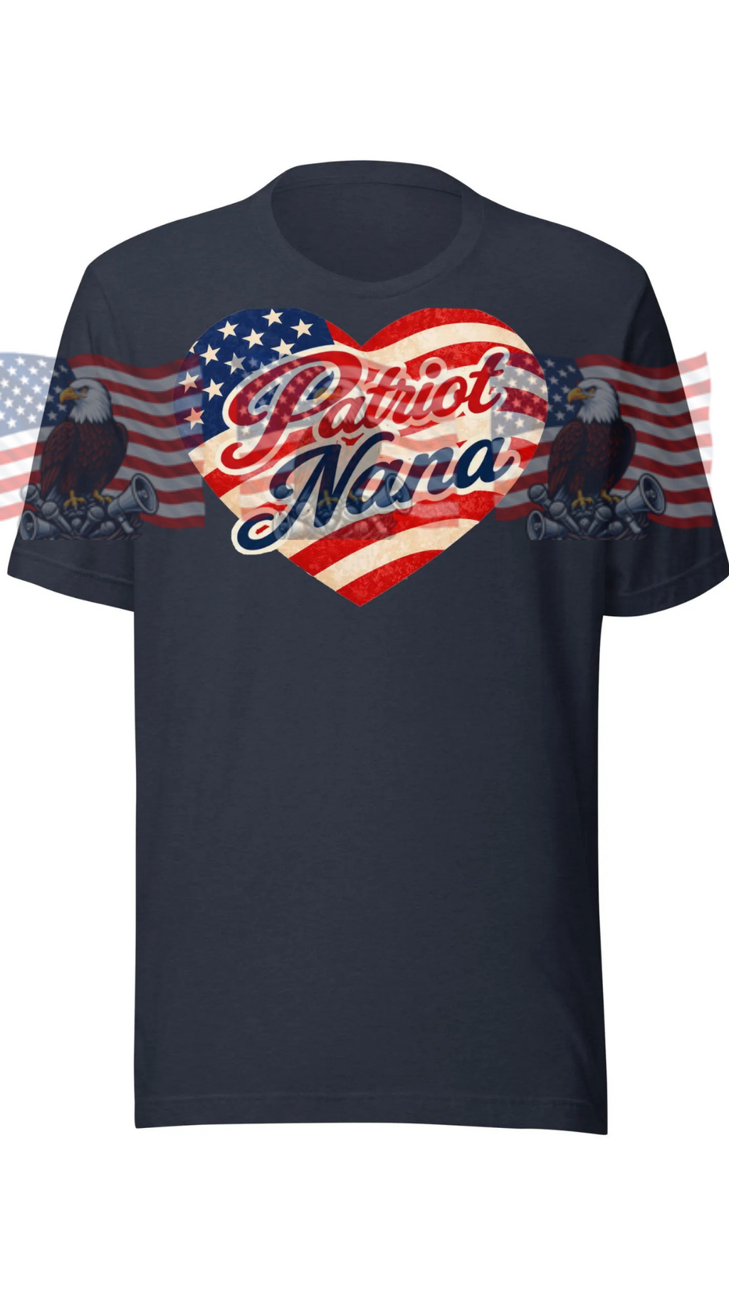 Patriot Nana — Patriotic American Flag Tee | Gift for Nana