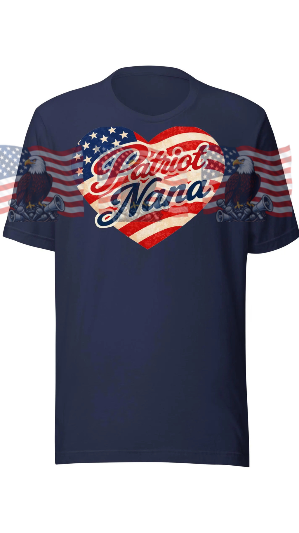 Patriot Nana — Patriotic American Flag Tee | Gift for Nana