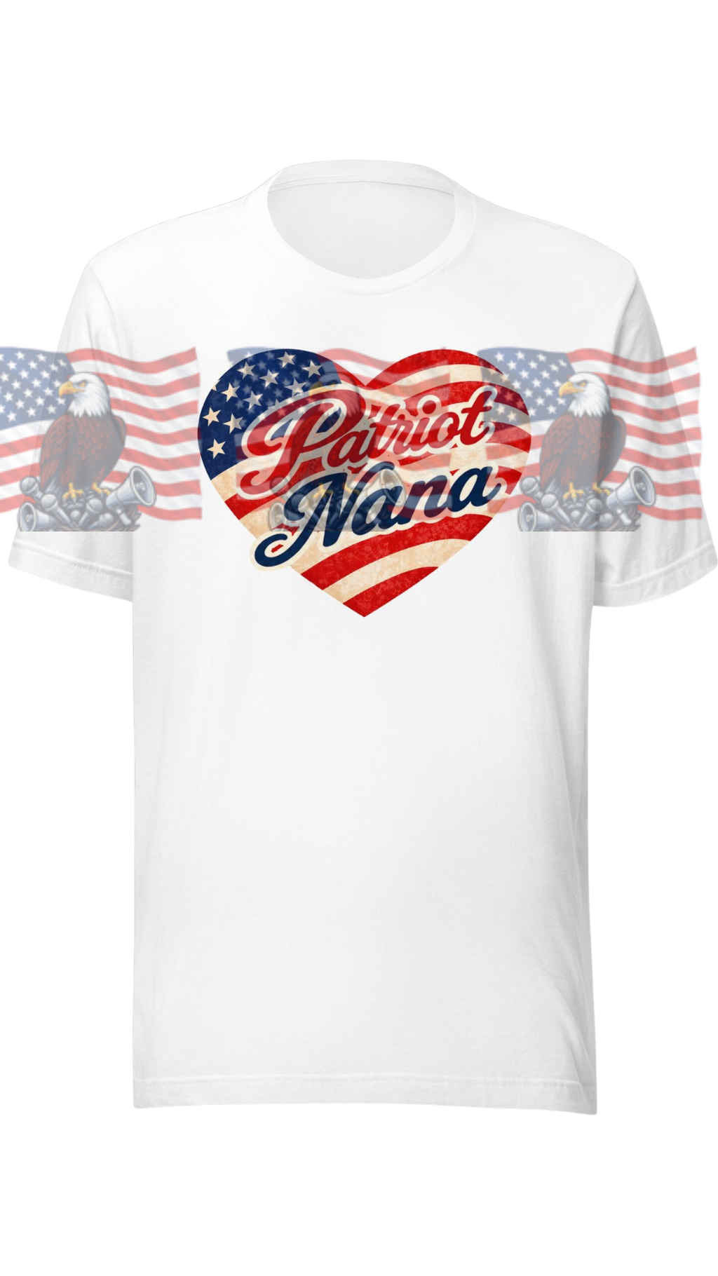 Patriot Nana — Patriotic American Flag Tee | Gift for Nana