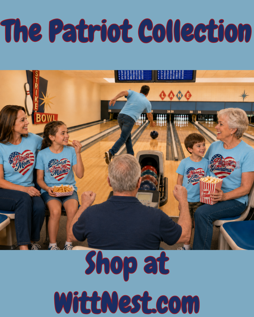 Patriot Mom — Patriotic American Flag Tee | Gift for Mom