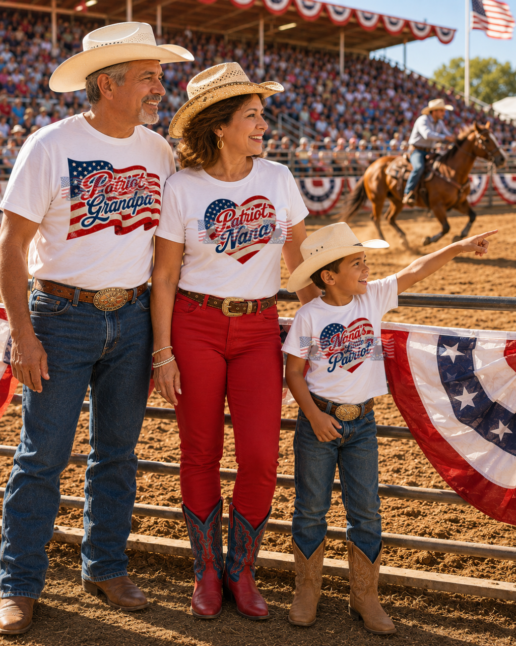 Patriot Nana — Patriotic American Flag Tee | Gift for Nana